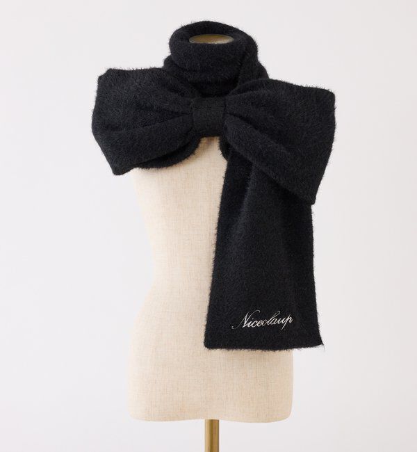  「リボンマフラー」|その他|ブラック