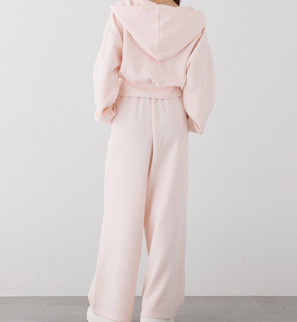  「【セットアップ可能】ビジューパーカー」|プルオーバー|