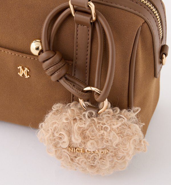  「ハートチャーム付きミニボストン」|ショルダー・メッセンジャー|