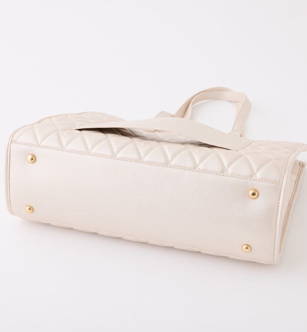  「【LouLoumei】スカーフ付きキルティングキャリーオントート/自立可能」|その他|