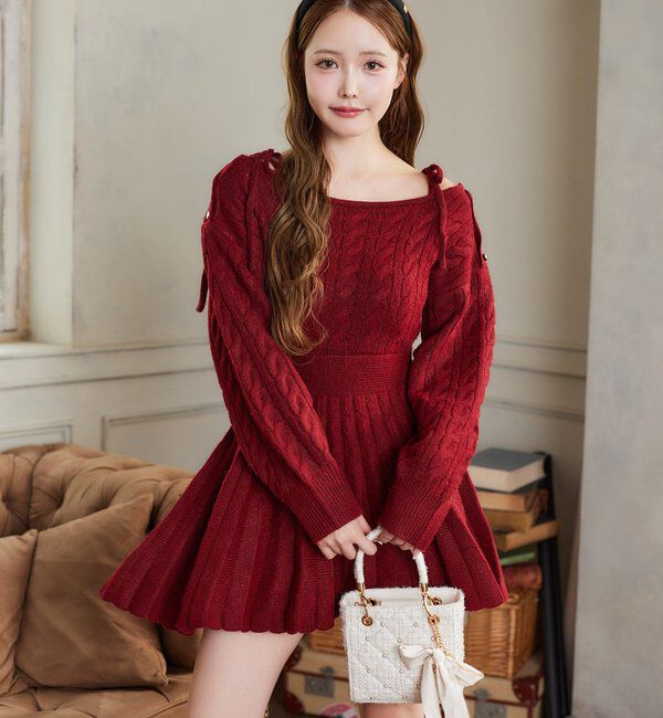  「チャーム付きキルティングミニバッグ」|ショルダー・メッセンジャー|