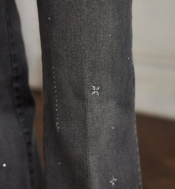  「美脚ラインストーンデニムパンツ」|その他|