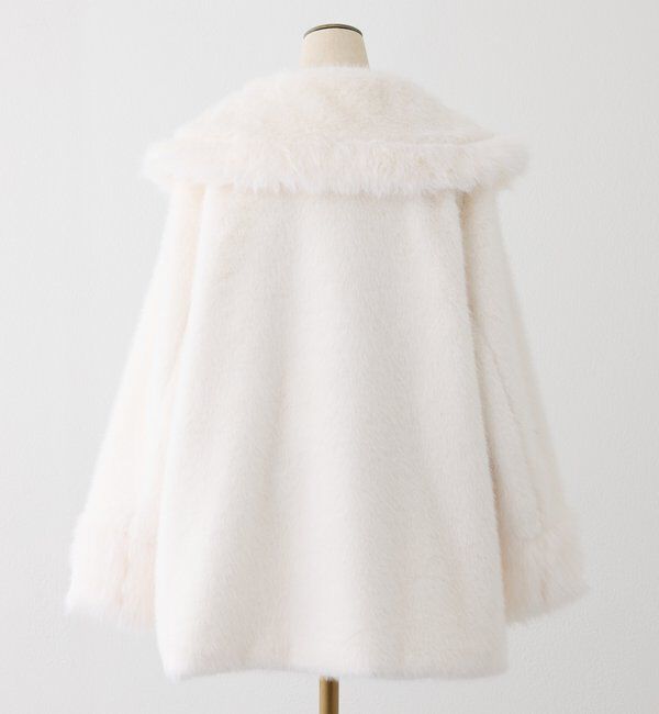  「衿つきファーミドルコート」|その他|