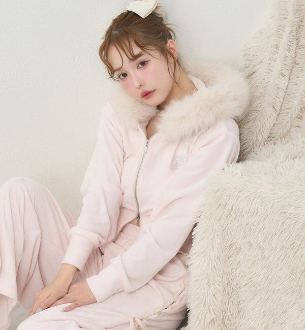  「【セットアップ可能】レースアップカットパンツ」|その他|