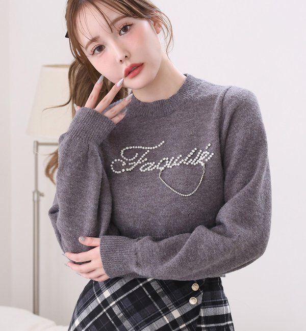  「ロゴアソートニット」|ニット・セーター|