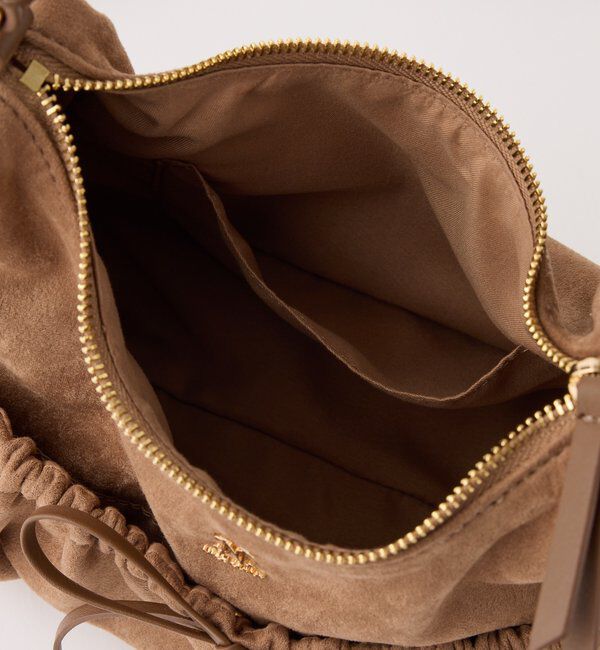  「ミニバッグチャーム付きドロストリボンバッグ」|ショルダー・メッセンジャー|