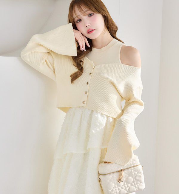  「WEB限定/チャーム付きキルティングバニティバッグ」|ショルダー・メッセンジャー|