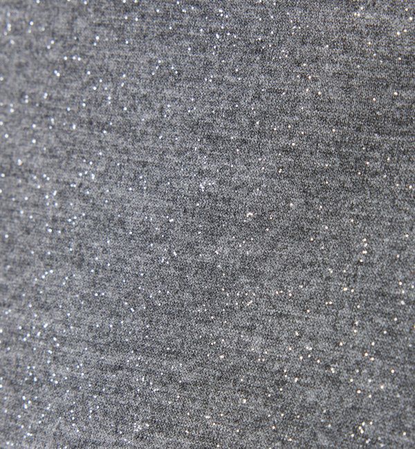  「肩リボン刺繍入りラメトップス」|プルオーバー|