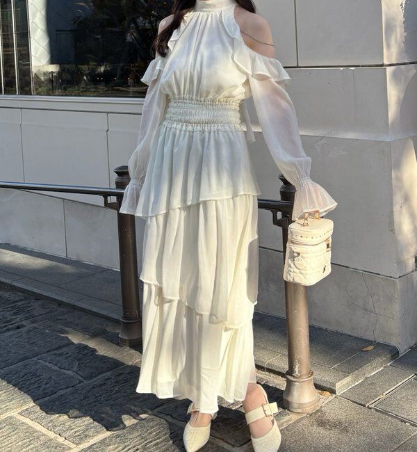  「アメスリティアードロングワンピース」|ワンピース|