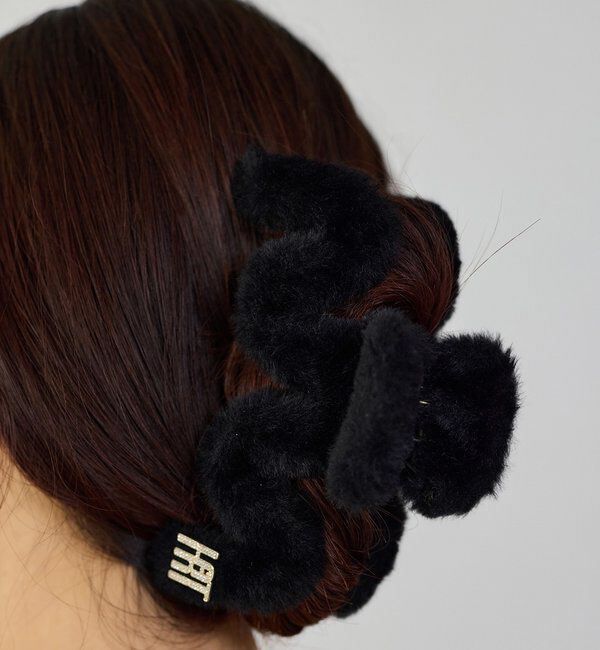  「【Latini】ロゴ付きフェイクファークリップ」|その他|