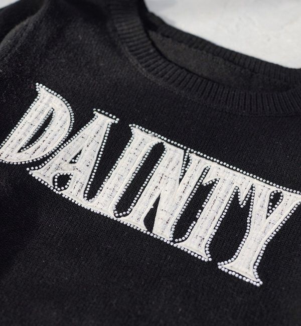 「キラキラロゴ入りアソートニット」|ニット・セーター|