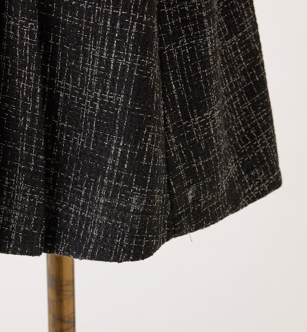  「【SMサイズ展開あり】ツイードプリーツミニスカート」|スカート|