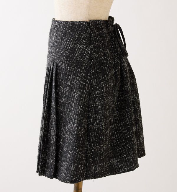  「【SMサイズ展開あり】ツイードプリーツミニスカート」|スカート|