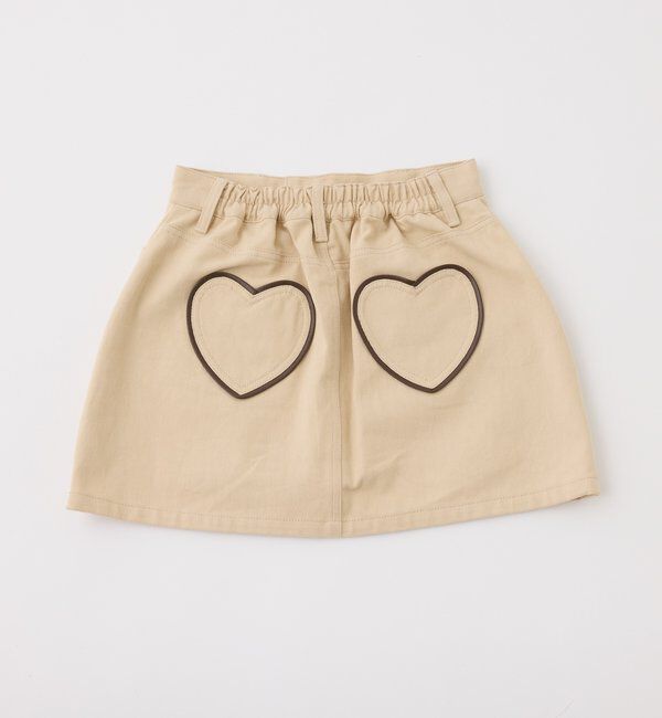  「ハートポケットミニスカート」|スカート|