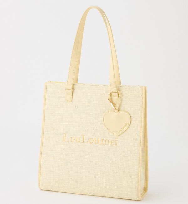  「【LouLoumei】ハートチャーム付きキャリーオントート/自立可能/推し活」|その他|