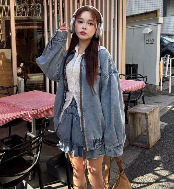  「【REVIVAL】WEB限定/セットアップ対応/ティアードミニスカート」|スカート|