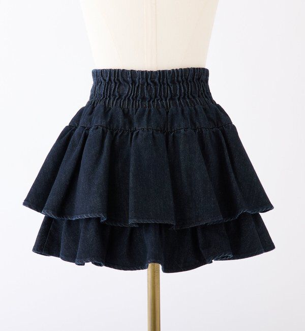  「【REVIVAL】WEB限定/セットアップ対応/ティアードミニスカート」|スカート|