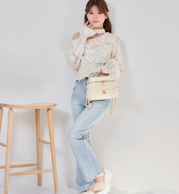  「2WAYワンショルフリルブラウス」|シャツ・ブラウス|