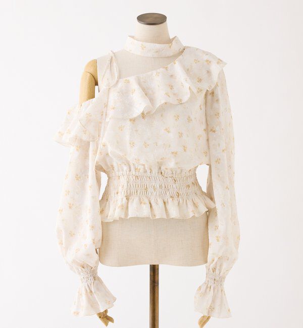  「2WAYワンショルフリルブラウス」|シャツ・ブラウス|