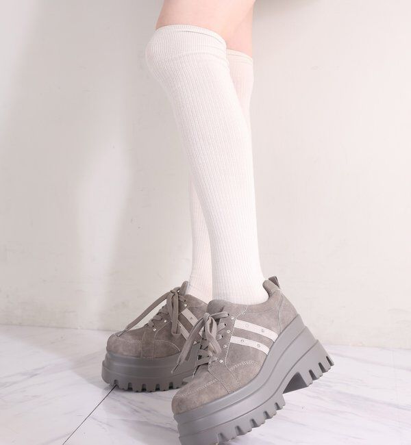  「ビジュー付きトリプルソールスニーカー」|その他|