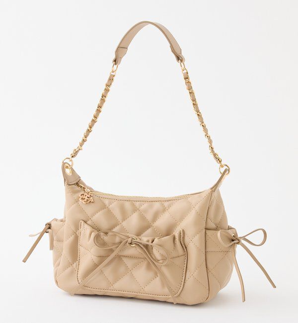  「キルティングリボンボーホーバッグ」|ショルダー・メッセンジャー|