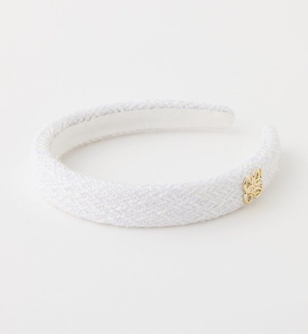  「【Eliane Collection】ロゴカチューシャ」|その他|アイボリー