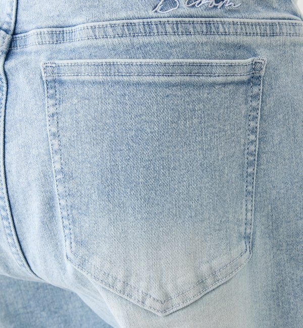  「【SMサイズ展開あり】ウエストレースフレアデニム」|その他|