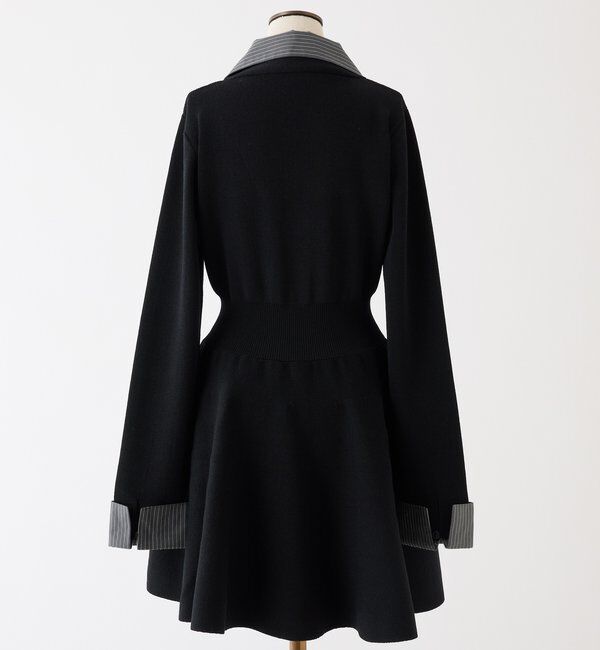  「【SMサイズ展開あり】シャツドッキングミニワンピース」|ワンピース|