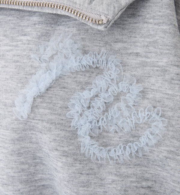  「チュールロゴパーカー」|プルオーバー|