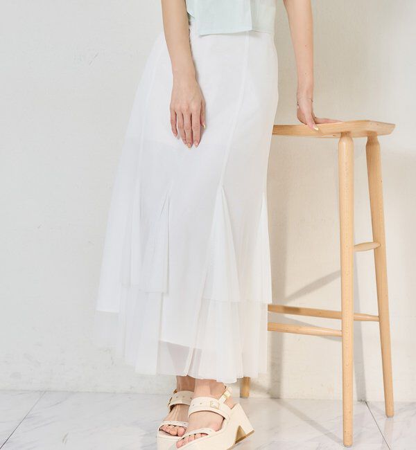  「チュールマーメイドスカート」|スカート|