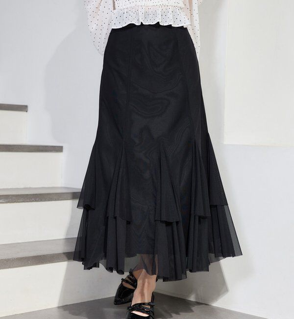  「チュールマーメイドスカート」|スカート|