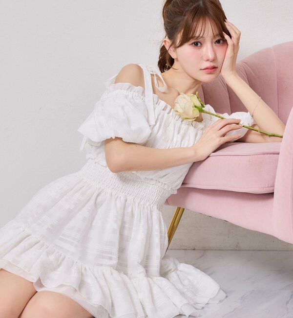  「半袖愛されメロチュニック」|ワンピース|