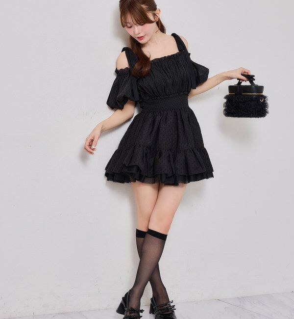  「半袖愛されメロチュニック」|ワンピース|