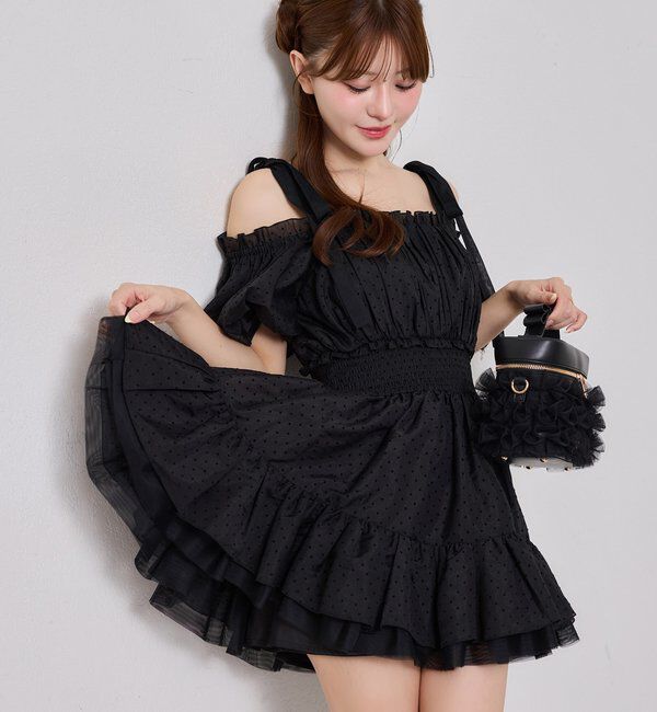  「半袖愛されメロチュニック」|ワンピース|