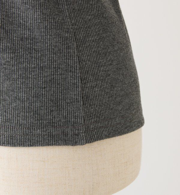  「配色リボンオフショルトップス」|プルオーバー|