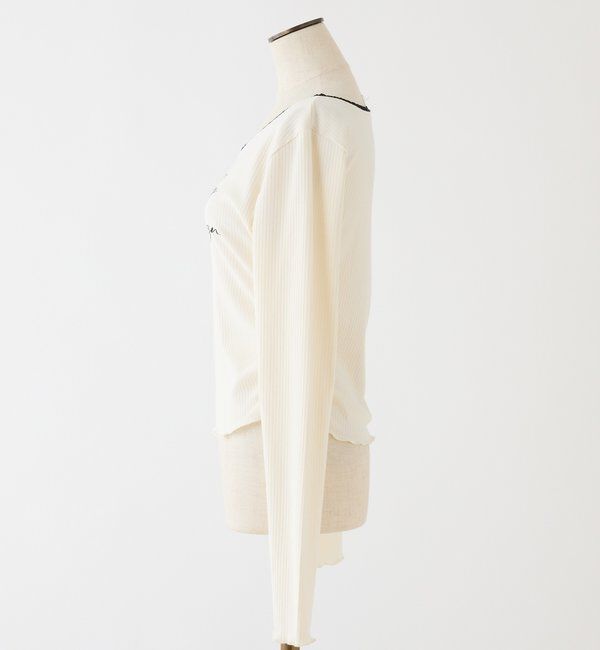  「ロゴテレコトップス」|プルオーバー|