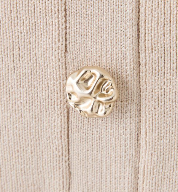  「ロゴ刺繍入りバルーントップス」|ニット・セーター|