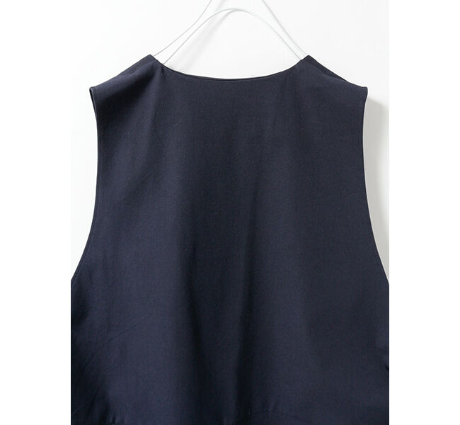 MidiUmi「MidiUmi Vネックジャンパースカート」|ワンピース|