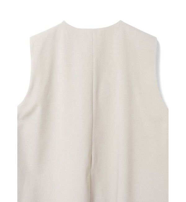 mizuiro ind「mizuiro ind フロントフライコクーンジレ」|ベスト・ジレ|