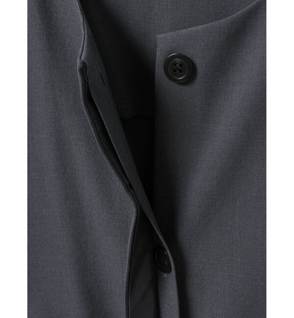 mizuiro ind「mizuiro ind フロントフライコクーンジレ」|ベスト・ジレ|