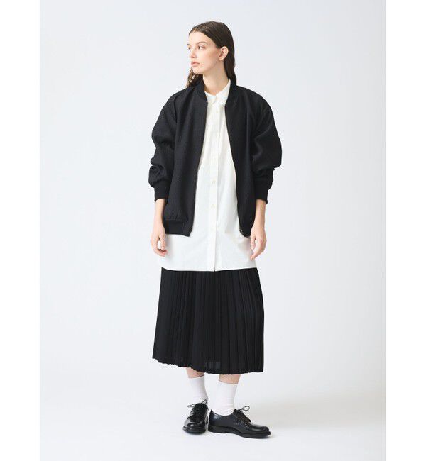 mizuiro ind「mizuiro ind メンズライクワイドシャツ」|シャツ・ブラウス|