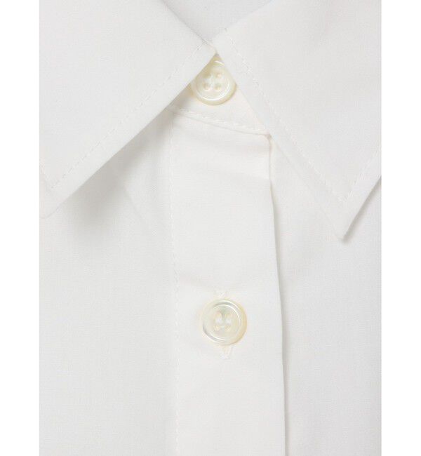 mizuiro ind「mizuiro ind メンズライクワイドシャツ」|シャツ・ブラウス|