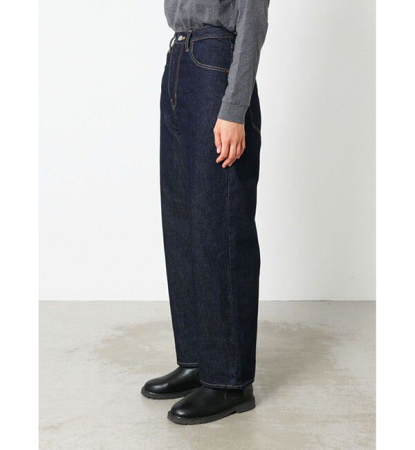 MARMARMAR「MARMARMAR ハイウエストストレートデニムパンツ」|デニム|