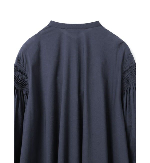 mizuiro ind「mizuiro ind ピンタックパフスリーブシャツ」|シャツ・ブラウス|