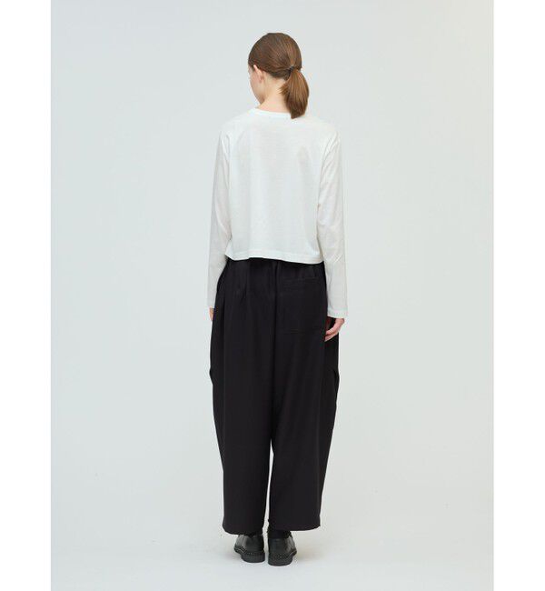 mizuiro ind「mizuiro ind フロントフリルプルオーバー」|Tシャツ・カットソー|