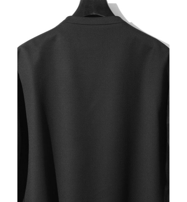 MIDIUMISOLID「MIDIUMISOLID for Ladies ノーカラージャケット」|テーラードジャケット|