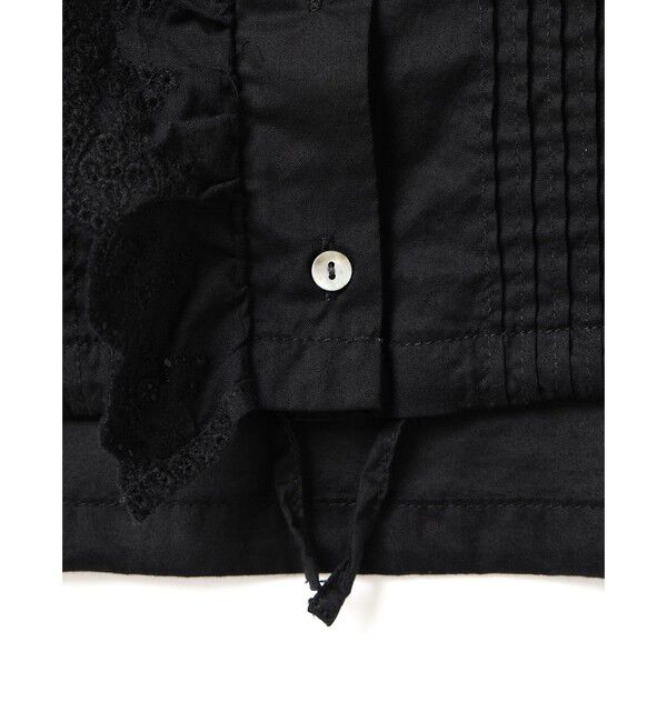 MidiUmi「MidiUmi ピンタックレースベスト」|ベスト・ジレ|