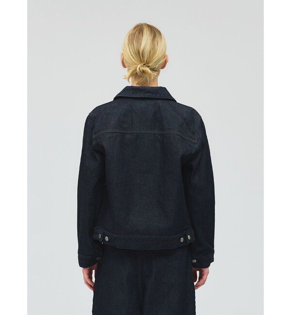 mizuiro ind「mizuiro ind コンパクトデニムジャケット」|デニムジャケット|