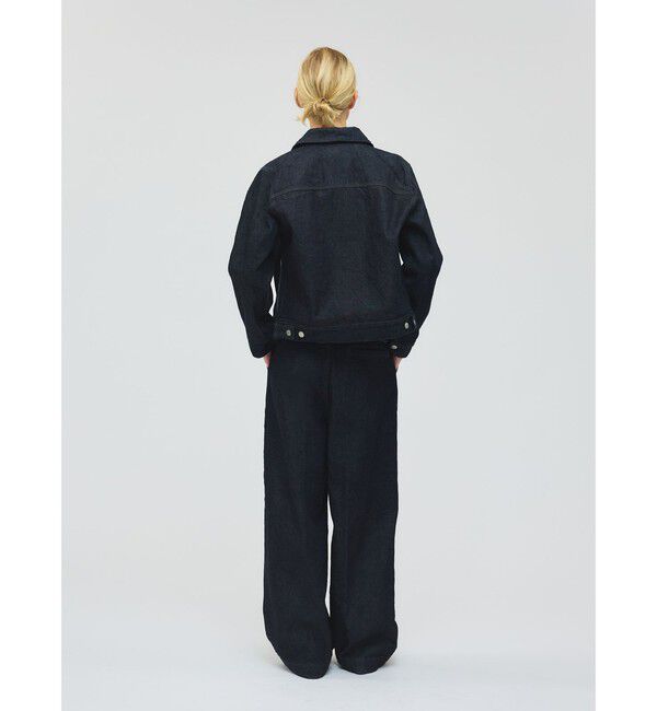 mizuiro ind「mizuiro ind コンパクトデニムジャケット」|デニムジャケット|