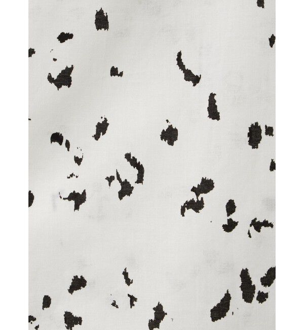 mizuiro ind「mizuiro ind プリントワイドギャザープルオーバー」|シャツ・ブラウス|